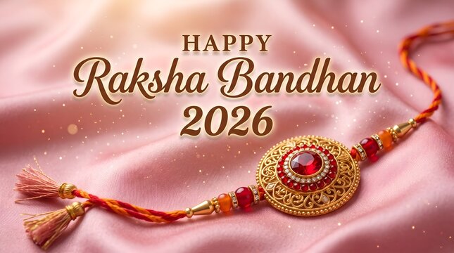 Happy Raksha Bandhan Indian festival celebration cultural background