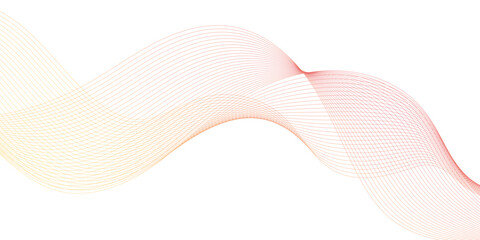 Fototapeta premium abstract background with waves, abstract background with waves, Abstract flowing lines of orange, pink and yellow tones on a light background, 