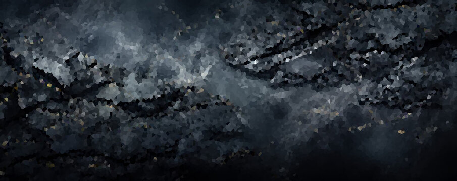 Black and white noise texture with grainy abstract pattern