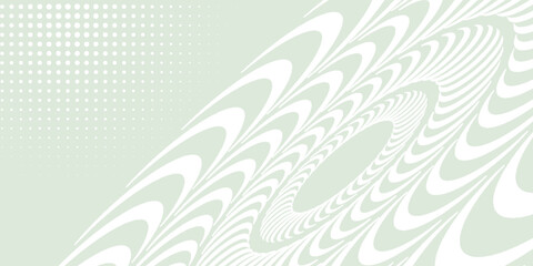 Fototapeta premium Premium with 3d circle light grayish lime green. wallpaper circle art