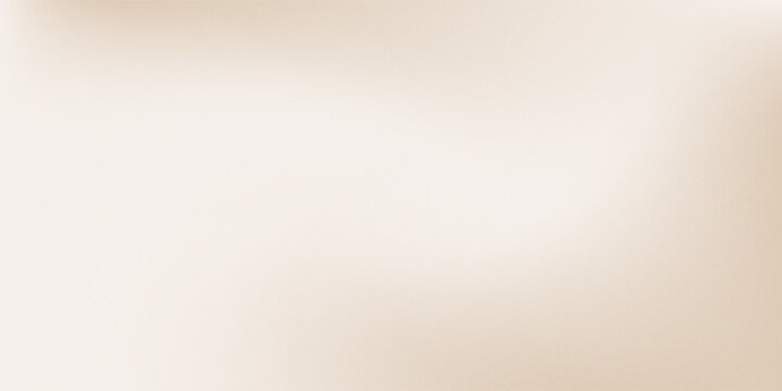 Smooth beige gradient background. Soft neutral liquid wallpaper. Universal nude texture for banner, flyer, presentation. Abstract blurred ecru backdrop cover. Vector illustration.
