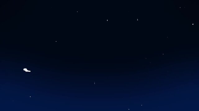 Sky to Space Starfield background