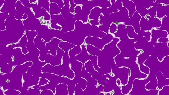 Animated abstract pink nerve network with white flowing lines.