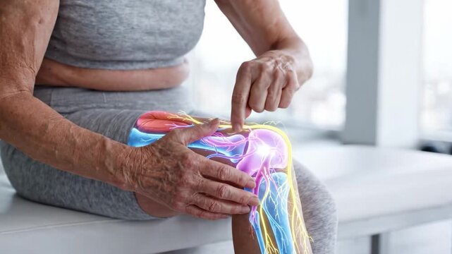 Understanding Aging Joints: An Informative Insight into Knee Health with Visual Representation of Joint Anatomy for Seniors Engaging in Physical Activity