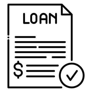 Approved Loan Document with Verified Checkmark
