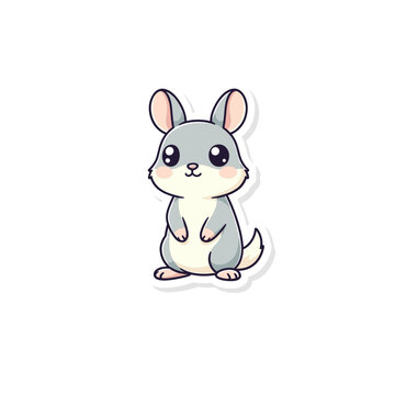 Cute Jerboa Cartoon Mascot