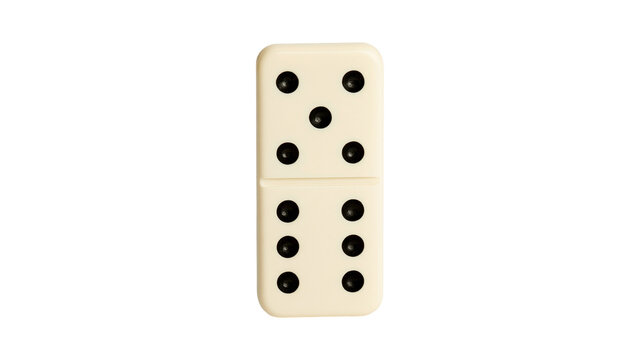 Domino tile with pips showing 3 and 6