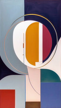 Human abstract shape art
