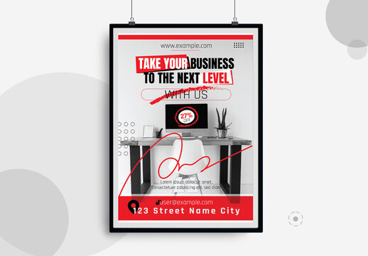 Modern Business Promotion Flyer Template