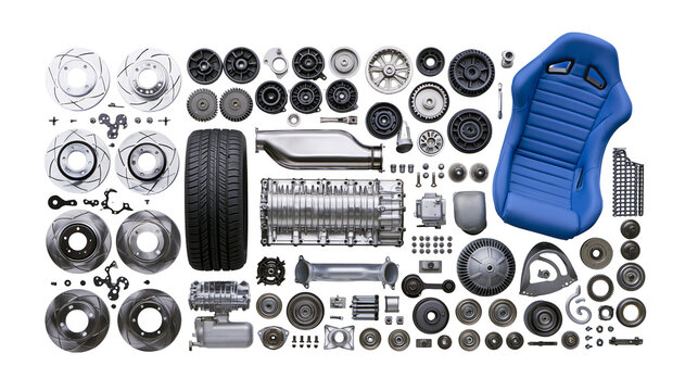 Automotive performance parts and racing seat