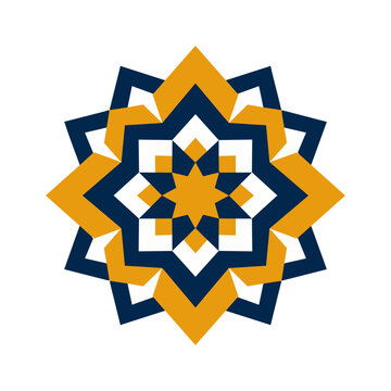 Geometric Star Pattern