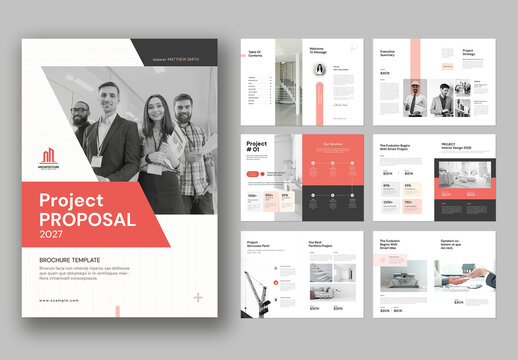 Project Proposal Template Layout