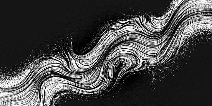 Black and white abstract vector floral and dragon tattoo style illustration with ornamental swirl patterns, vintage decorative silhouette design frame and sketch elements