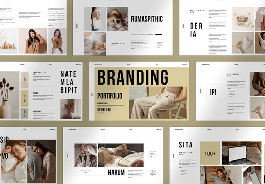 Branding Portfolio Presentation Template