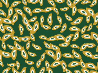 Fototapeta premium Paisley Boteh Pattern Indian Textile Fashion Background