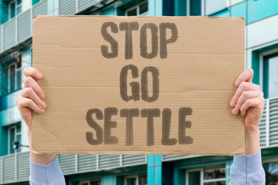 "Stop go settle" The rhythm of commuting finds its balance. FINDS, BALANCE, RHYTHM, STOP, SETTLE.
