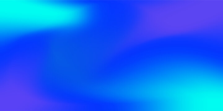 Blue cyan gradient mesh abstract background nice for wallpaper or banner