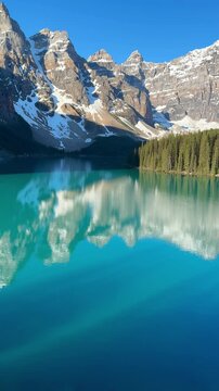 Morining at Moraine Lake 