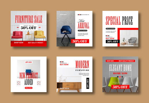 Interior Furniture Social Media Post