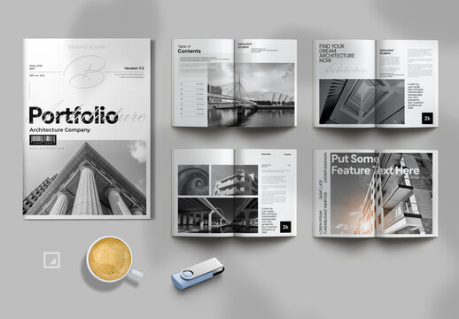 Architecture Portfolio Layout
