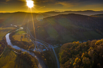 Małopolska, jesień , Milik, Karpaty © Maciej G. Szling