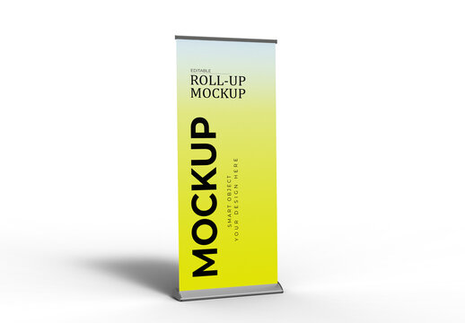 Roll-Up Banner Mockup