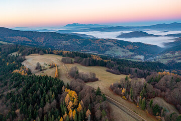 Małopolska, jesień , Wierchomla, Beskid Sądecki, Karpaty © Maciej G. Szling