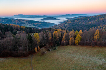 Małopolska, jesień , Wierchomla, Beskid Sądecki, Karpaty © Maciej G. Szling