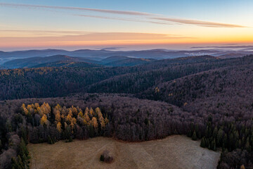 Małopolska, jesień , Wierchomla, Beskid Sądecki, Karpaty © Maciej G. Szling