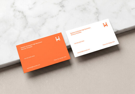 Business Card Mockup Set
