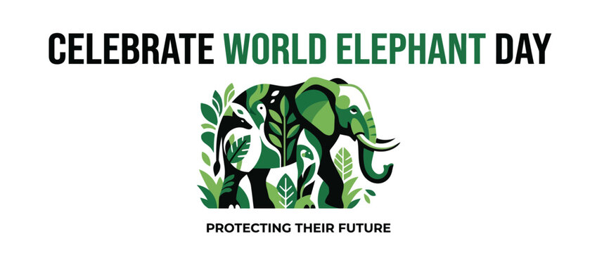 World Elephant Day Celebration: Protecting Their Future with Nature Art