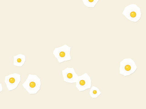 Fried Egg Breakfast Cafe Menu Design