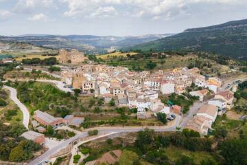Fototapeta premium In the historic center of La Todolella