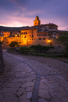 In the historic center of Mirambel