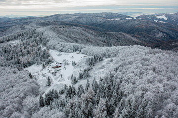 Beskid Sądecki, Hala Łabowska, Małopolska, Zima, Sądeckie, © Maciej G. Szling