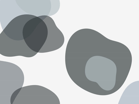 Modern Tech Startup Style Fluid Shapes Vector Wallpaper