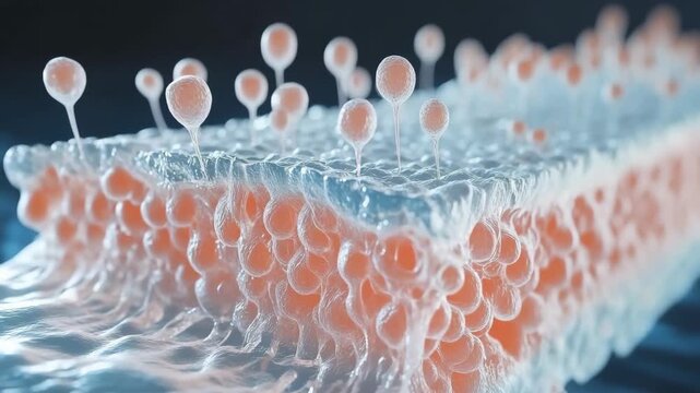selective focus fibroblasts role in wound healing producing collagen for scar tissue formation
