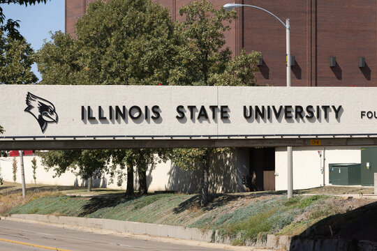 Normal, IL, USA - September 11, 2025: Illinois State University is a public research university that was founded in 1857 and the oldest public university in Illinois.