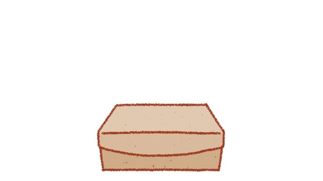 Hand Drawn Opening Box Illustration