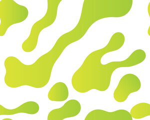 Fototapeta premium Modern abstract seamless pattern with fluid organic shapes in gradient colors