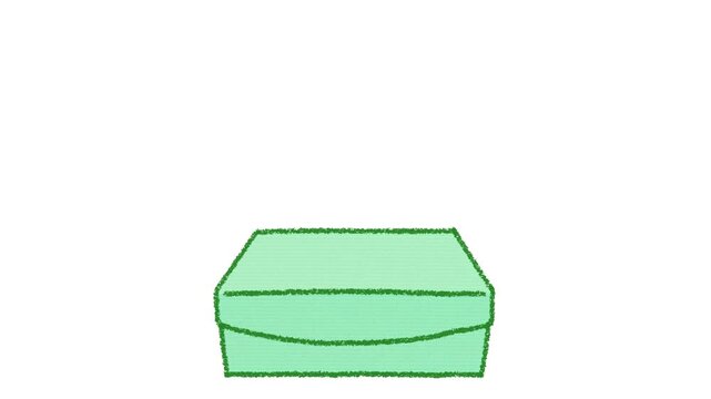 Hand Drawn Opening Box Illustration