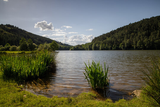 Early morning at Marbach Stausee