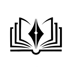 vector illustration of an open book