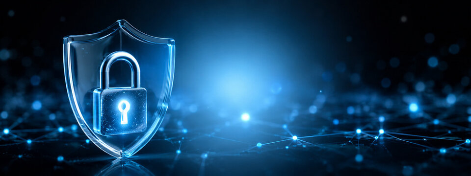 Data security lock abstract concept abstract concept technology
