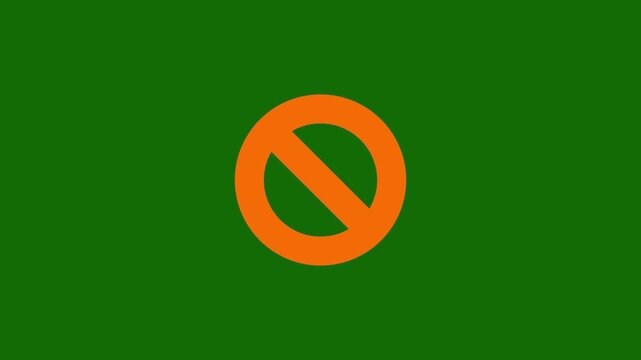 International prohibition mark. Ban forbidden sign. Traffic pictogram of Crossed out red circle. Warning, stop or no entry forbidden red circle and line symbolon black