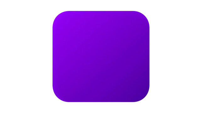 Purple rounded square shape with gradient