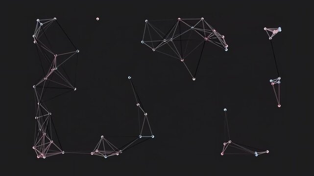 Astronomy starry night sky constellations.