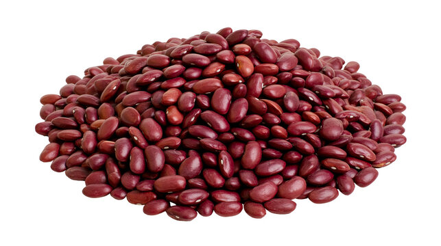 Pile of red kidney beans