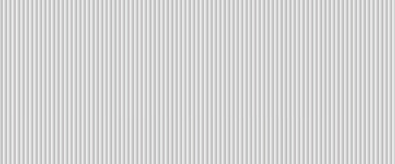 Transparent corrugated plastic ribbed glass background with abstract line patterns. 3D gradient light effects for retail windows or architectural panels. Vintage chrome reflections or polycarbonate. © kurnia