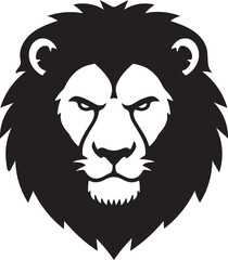 Fototapeta premium Lion portrait close-up